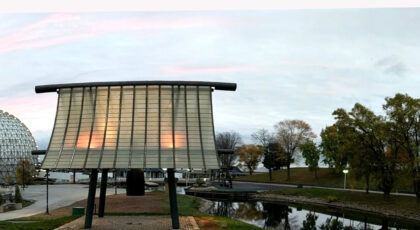 The Japanese Canadian Centennial Temple Bell at Ontario Place